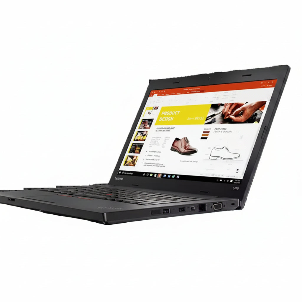 LENOVO REFURBISHED LAPTOP L470 I5/7TH/8GB/512GB (I5,7THGEN,8/512GBSSD,WEBCAM,14"DOS)
