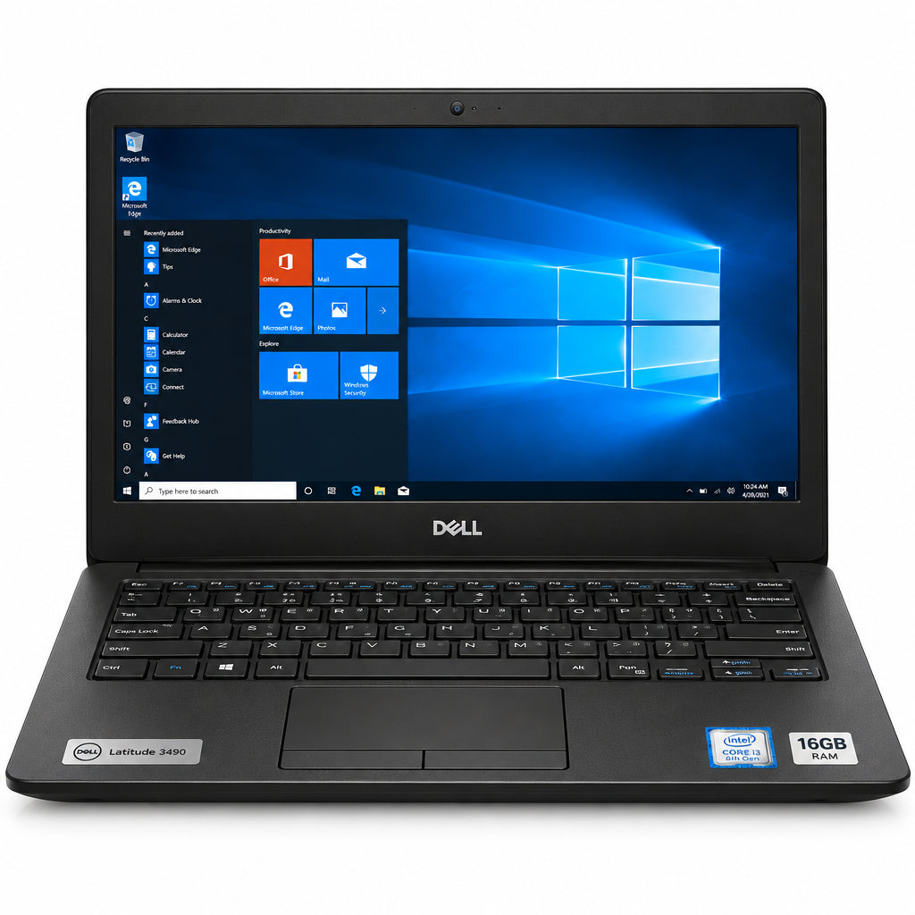 REFURBISHED DELL LATITUDE 3490 I3 8TH 16GB/512GB (CORE I3 8TH 16GB/512GB SSD WEBC14 WINPRO)