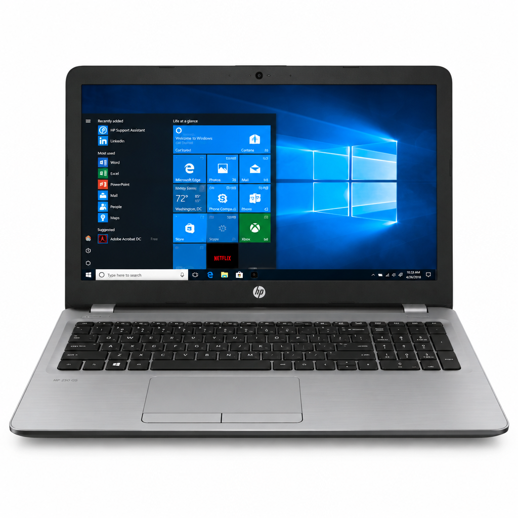 HP REFURBISHED 250 G5 I3 6TH 8GB/256GB (CORE I3 6TH 8GB/256GB SSD WEBC/15.6 NO TOUCH WINPRO)